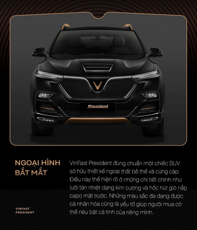 10 điểm giúp VinFast President xứng danh xe của lãnh đạo Việt - Ảnh 1.