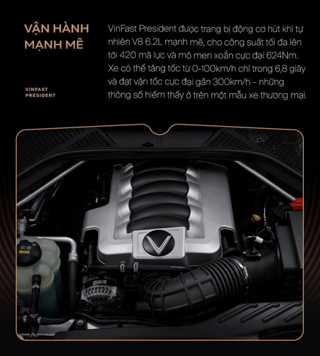 10 điểm giúp VinFast President xứng danh xe của lãnh đạo Việt - Ảnh 6.