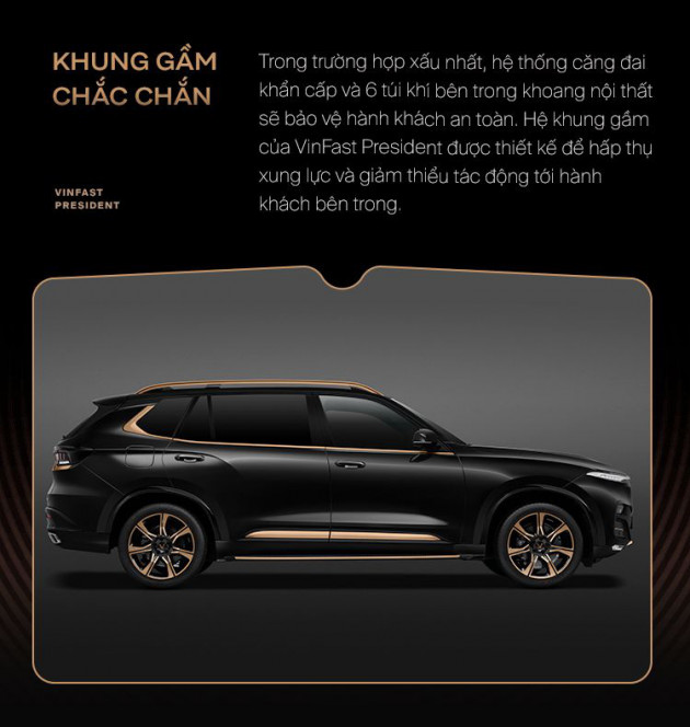 10 điểm giúp VinFast President xứng danh xe của lãnh đạo Việt - Ảnh 8.