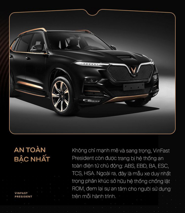 10 điểm giúp VinFast President xứng danh xe của lãnh đạo Việt - Ảnh 9.