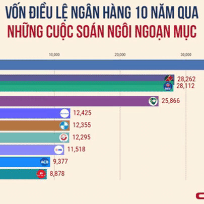 10 năm từ cuộc khủng hoảng 2011, trật tự vốn các ngân hàng thay đổi ra sao?