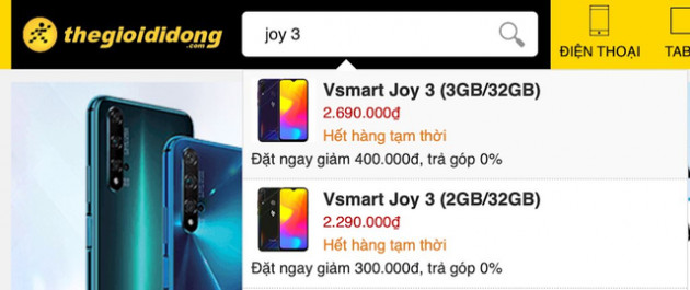 12.000 smartphone hết veo sau 14h lên kệ, Vsmart Joy 3 của tỷ phú Phạm Nhật Vượng lập kỉ lục vô tiền khoáng hậu