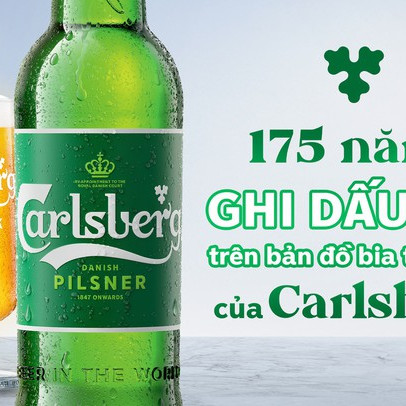 175 năm ghi dấu ấn trên bản đồ bia thế giới của Carlsberg