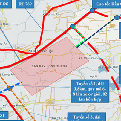 2 tuyến đường kết nối sân bay Long Thành đang được thực hiện ra sao?