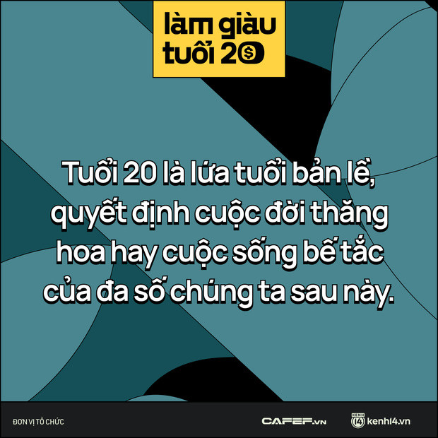  20 tuổi nghĩ về KIẾM TIỀN: Trễ rồi đó hay Xài tiền của bố mẹ thì có gì sai? - Ảnh 2.