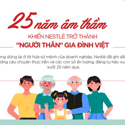 25 năm âm thầm khiến Nestlé trở thành "người thân" gia đình Việt