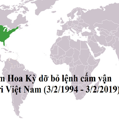 25 năm dỡ bỏ lệnh cấm vận, quan hệ Việt – Mỹ giờ ra sao?