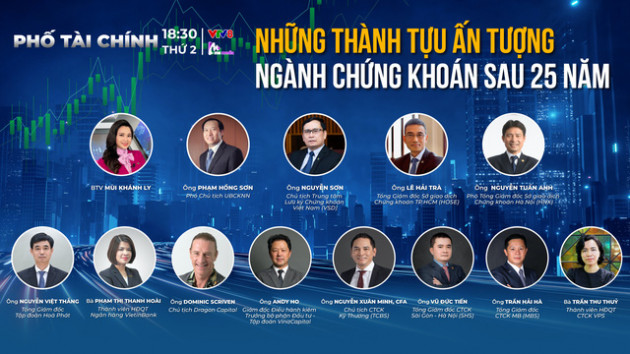 25 năm TTCK: Lãnh đạo ngành chứng khoán khẳng định vai trò kênh huy động vốn trung và dài hạn - Ảnh 1.
