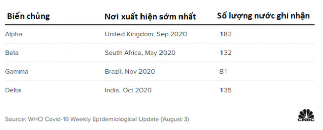 3 biểu đồ cho thấy biến chủng Delta đang bao trùm thế giới như thế nào - Ảnh 3.