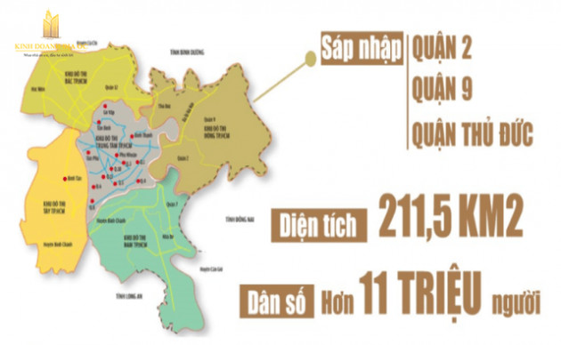 5 khu vực sẽ hình thành các đô thị mới quy mô lớn tại Tp.HCM - Ảnh 1.