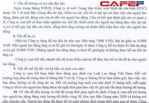 5.000 công nhân đình công: Luxshare ICT, công ty sản xuất tại nghe Airpods cho Apple tại Bắc Giang cam kết giải quyết kiến nghị của người lao động - Ảnh 2.