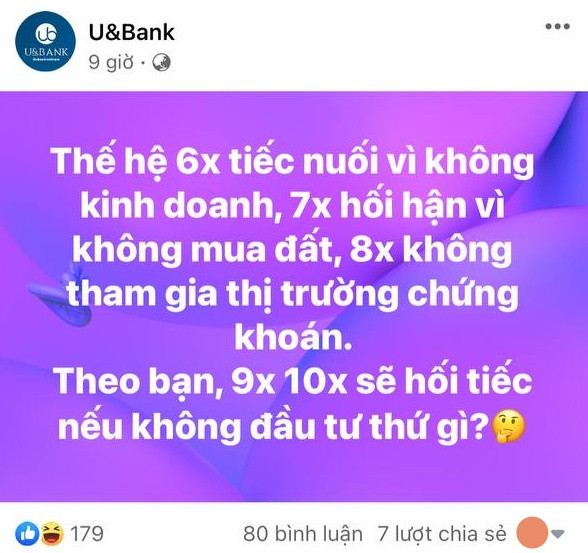 6x tiếc nuối vì không kinh doanh, 7x hối hận không mua đất, 8x không đầu tư chứng khoán - thế hệ 9x, 10x sẽ hối hận nếu không đầu tư thứ gì? - Ảnh 1.