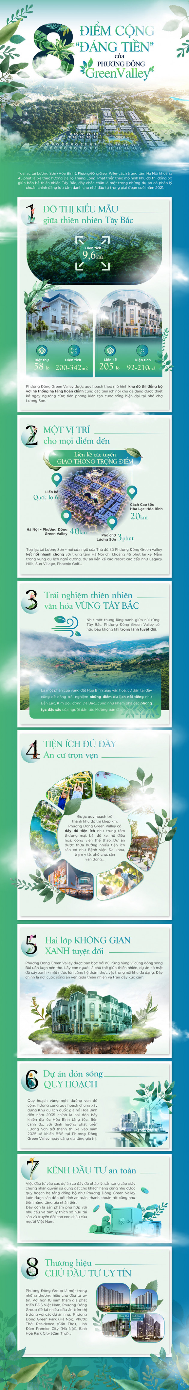 8 điểm cộng “đáng tiền” của Phương Đông Green Valley - Ảnh 1.