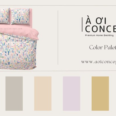 À Ơi Concept khơi dậy xu hướng chăn ga gối mang phong cách Bespoke