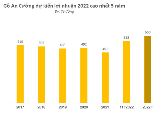 ACG giảm gần 50%, Chủ tịch Gỗ An Cường tiết lộ lợi nhuận 2022 cao nhất 5 năm, cho rằng giá cổ phiếu không phản ánh đúng giá trị DN - Ảnh 2.