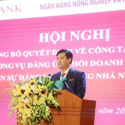 Agribank chính thức có Tổng Giám đốc mới