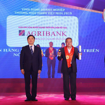 Agribank được vinh danh Thương hiệu Mạnh Việt Nam 2018