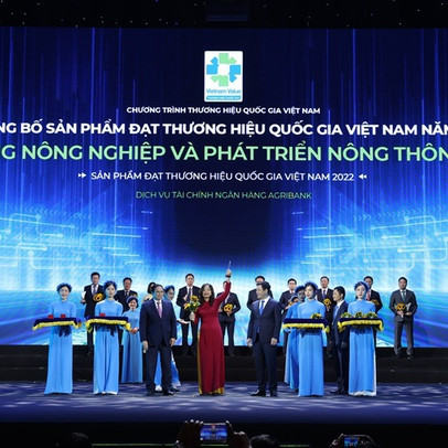 Agribank tự hào là Thương hiệu Quốc gia Việt Nam năm 2022