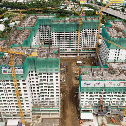 Akari City sắp cất nóc giai đoạn 1