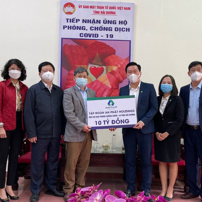 An Phát Holdings hỗ trợ Hải Dương 11,35 tỷ đồng chống dịch COVID-19