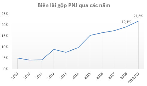 Ảnh hưởng bởi sự cố ERP, lợi nhuận PNJ sụt giảm trong quý 2/2019 - Ảnh 1.