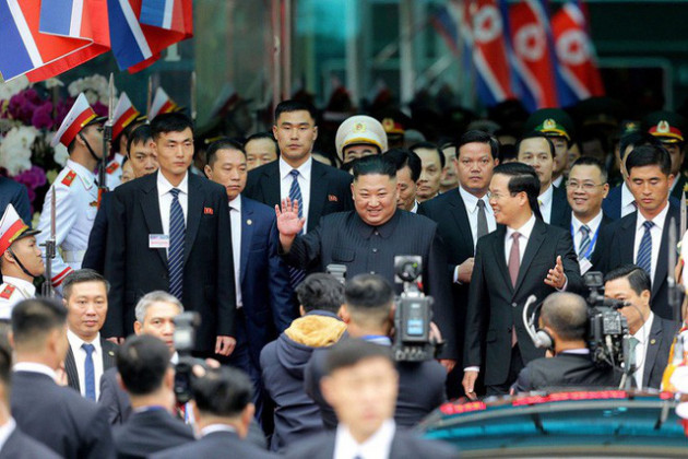  [ẢNH] Toàn cảnh buổi tiếp đón nhà lãnh đạo Triều Tiên Kim Jong Un tại ga Đồng Đăng - Ảnh 10.