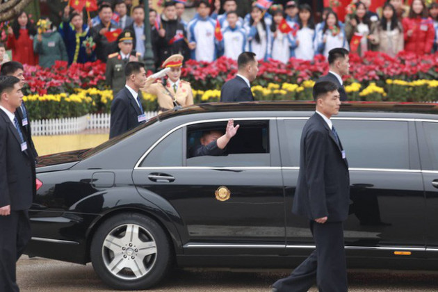  [ẢNH] Toàn cảnh buổi tiếp đón nhà lãnh đạo Triều Tiên Kim Jong Un tại ga Đồng Đăng - Ảnh 16.