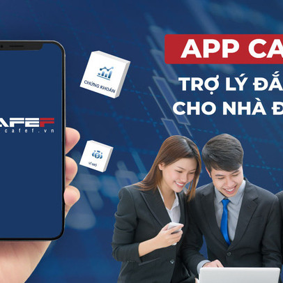 App CafeF với những tính năng "trợ lý ảo" vượt trội, giúp nhà đầu tư thảnh thơi, không cần chăm chú nhìn bảng giá cả ngày