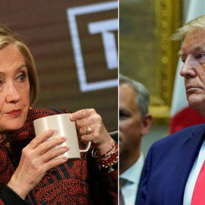 Bà Clinton nói gì khi bị ông Trump thách ra tranh cử tổng thống?