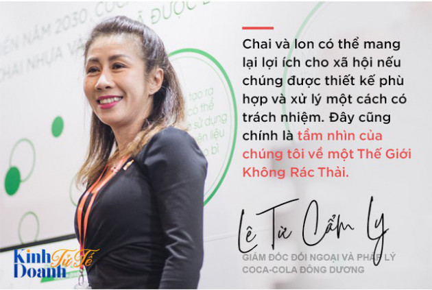 Bà Lê Từ Cẩm Ly Coca-Cola Đông Dương: Tái chế chai nhựa sẽ trở thành một cảm hứng sống! - Ảnh 2.