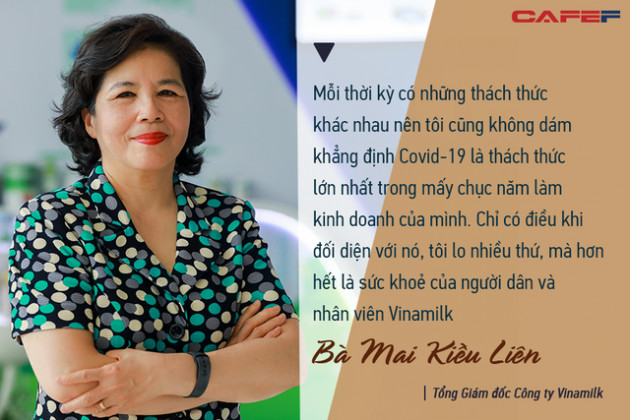 Bà Mai Kiều Liên: “Phương châm hoạt động của Vinamilk mấy chục năm nay là đi bằng hai chân, chân nội địa phải vững chắc mới tính đến chuyện vươn ra nước ngoài”