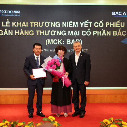 BAC A BANK chính thức niêm yết cổ phiếu trên sàn HNX