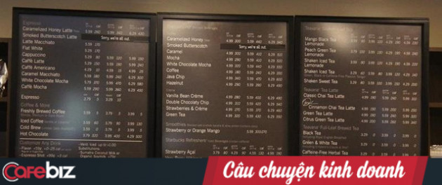 “Bậc thầy” tâm lý học Starbucks và 4 “cạm bẫy” chực chờ trên menu - Ảnh 1.