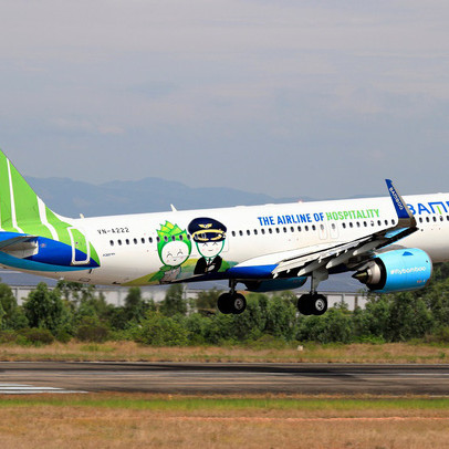 Bamboo Airways tiếp tục bay đúng giờ trong 10 tháng năm 2021