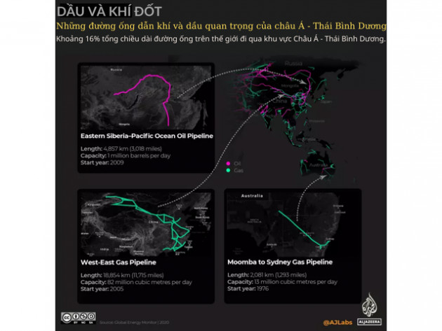 Bản đồ các đường ống dẫn dầu và khí đốt trên toàn cầu: Gấp 30 lần chu vi trái đất - Ảnh 7.