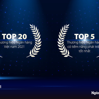 Bản Việt đón nhận 2 giải thưởng thương hiệu ngân hàng Việt Nam 2021