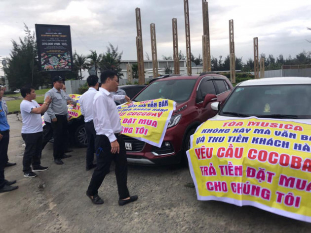 Băng rôn treo kín dự án Cocobay, khách hàng gửi đơn kiện lên Tòa án nhân dân Hà Nội: Thành Đô tuyên bố đơn phương hủy hợp đồng nếu hạn chót 30/12 khách hàng không chịu kí phương án - Ảnh 7.