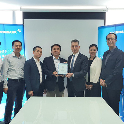 Bank Of New York Mellon trao giải thưởng chất lượng thanh toán quốc tế xuất sắc cho Eximbank