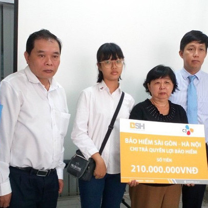 Bảo hiểm BSH chi trả 210 triệu đồng cho cán bộ thuộc Tập đoàn CJ Hàn Quốc