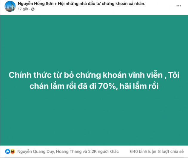 Bão tin đồn gây sát thương cực mạnh, nhà đầu tư thua lỗ muốn rời bỏ chứng khoán - Ảnh 1.