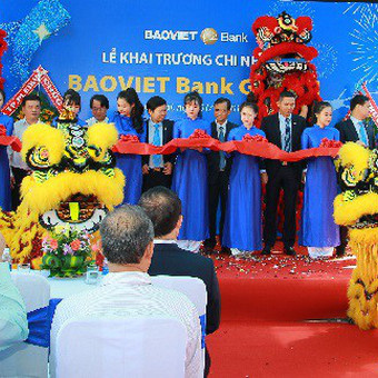 BAOVIET Bank khai trương chi nhánh tại Gia Lai
