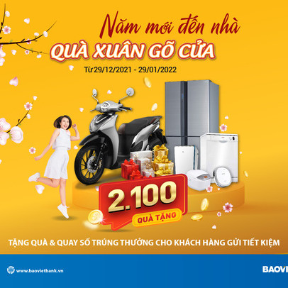 BAOVIET Bank tri ân khách hàng nhân dịp Tết Nguyên đán 2022