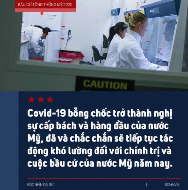 Bầu cử Mỹ trong dịch Covid-19: Một tuần không yên ả và khả năng biến nguy thành cơ của TT Trump - Ảnh 2.