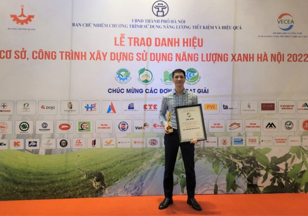 Bệnh viện Việt Pháp Hà Nội đạt danh hiệu Năng Lượng Xanh năm 2022 - Ảnh 1.
