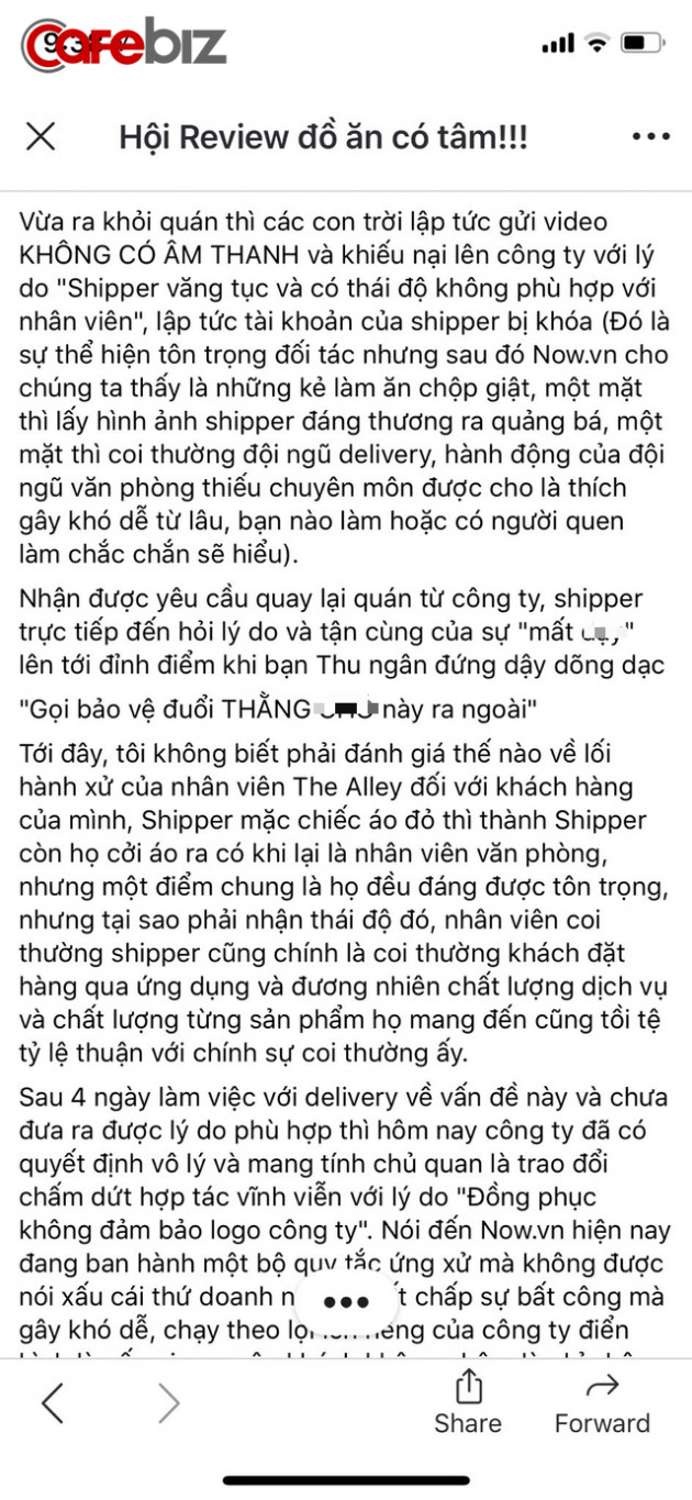 Bị “tố” đối xử với Shipper không ra gì, The Alley nhận ngay “bão” 1 sao trên Google - Ảnh 5.