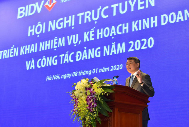 BIDV đặt mục tiêu lợi nhuận 12.600 tỷ đồng trong năm 2020 - Ảnh 1.
