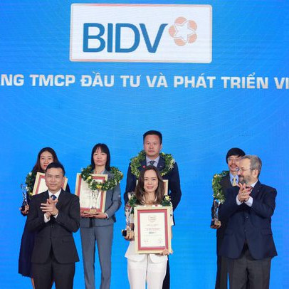 BIDV nằm trong Top 10 Ngân hàng thương mại Việt Nam uy tín nhất 2022