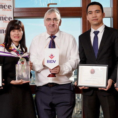 BIDV nhận "hat-trick" giải thưởng quốc tế
