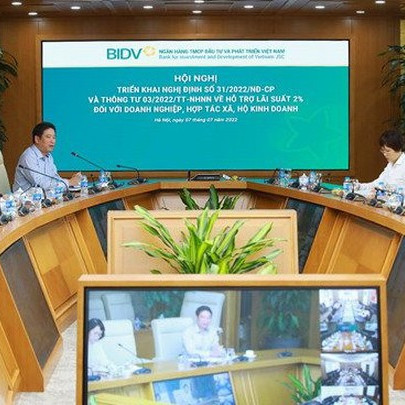 BIDV tích cực triển khai chương trình hỗ trợ lãi suất