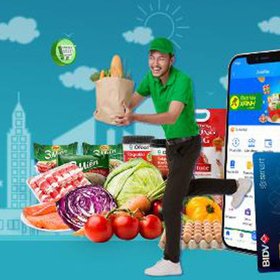BIDV-ZaloPay tặng voucher 100.000đ cho khách hàng mua sắm tại Bách Hóa Xanh